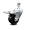 Service Caster 3 Inch Soft Rubber Wheel Swivel 12mm Stem Caster with Total Lock Brake SCC SCC-TSTTL20S314-SRS-M1215 - alternate 1